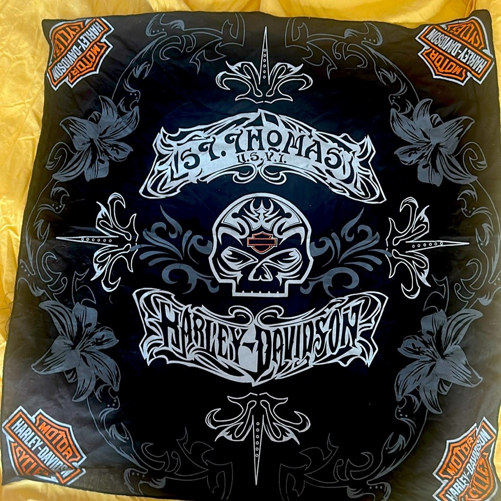 Harley Davidson, St. Thomas bandanna